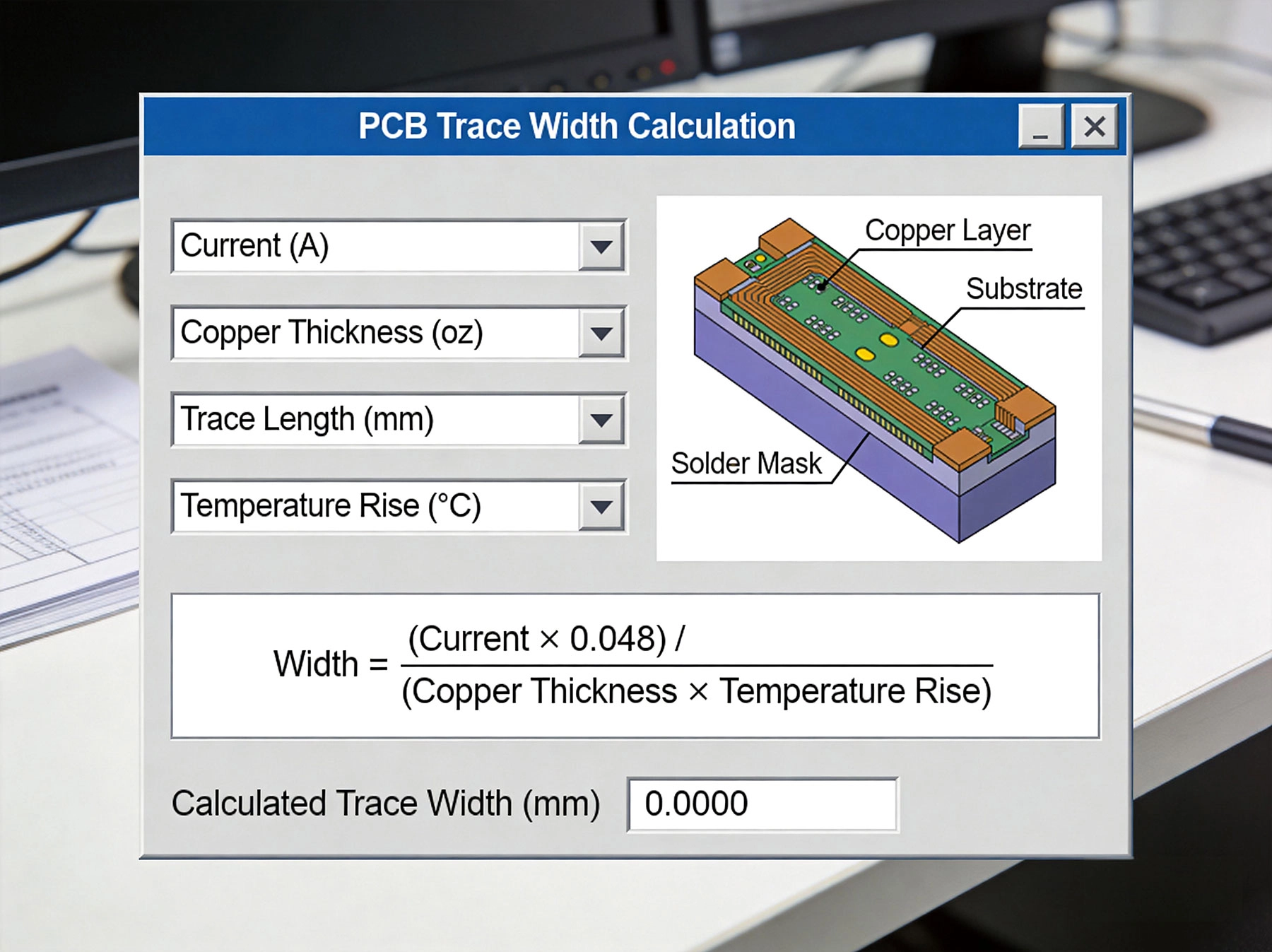 High Current PCB Trace Width Calculator: Complete Guide with Formulas and Examples