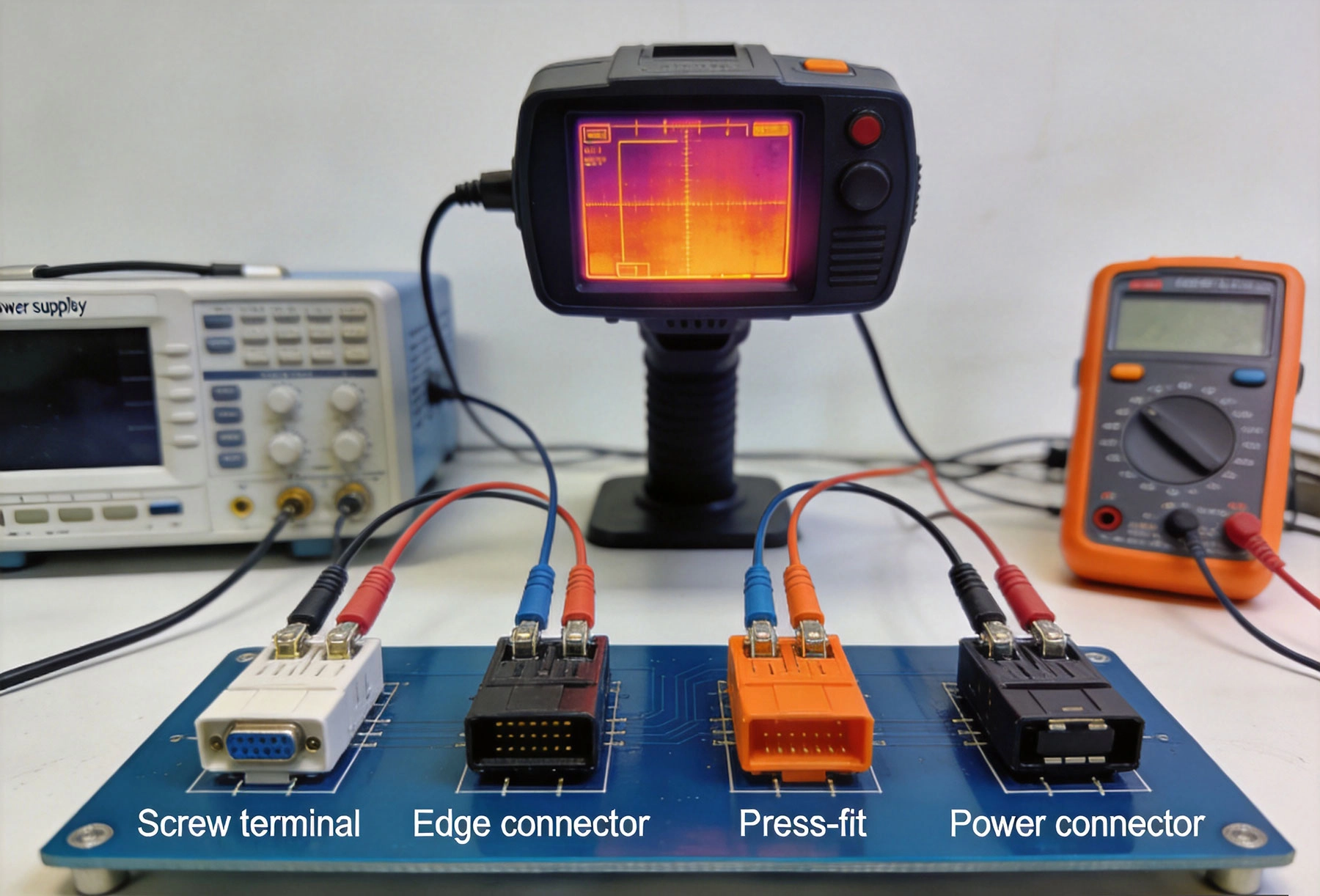 High Current PCB Connector Selection: Test Results and Real Performance Data
