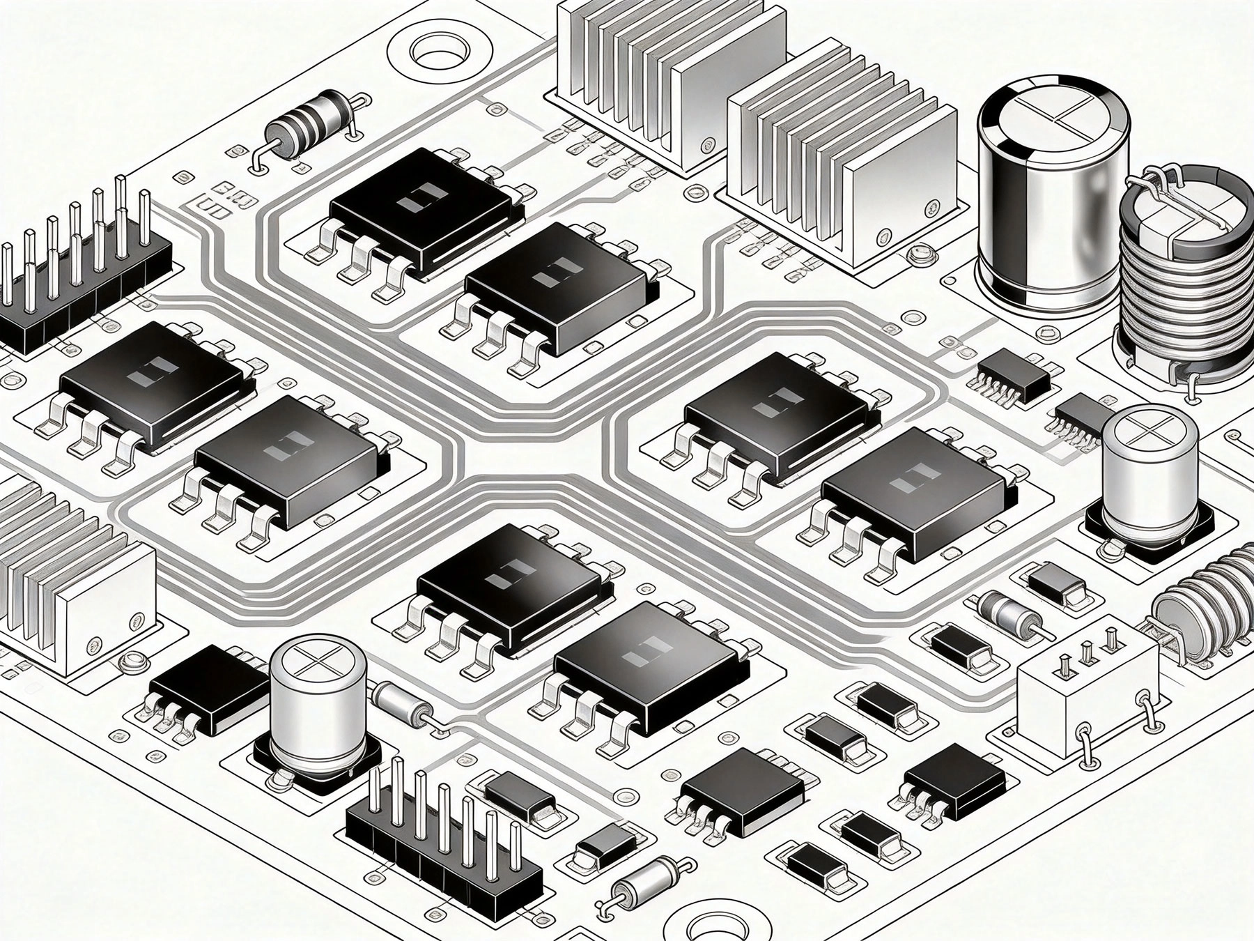 Designing a High Current PCB Motor Driver: Avoiding EMI Pitfalls