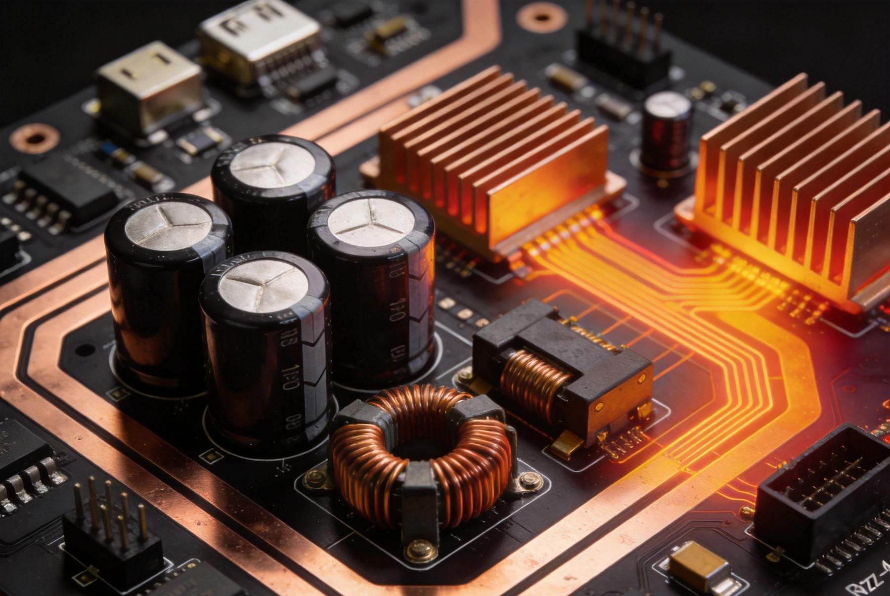 High Current PCB Component Placement: Grouping vs. Distributed Layout