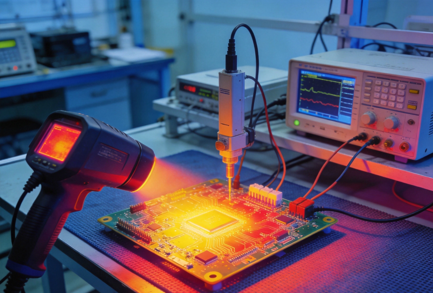 High Current PCB Testing: Thermal Imaging vs. 4-Wire Kelvin Measurement