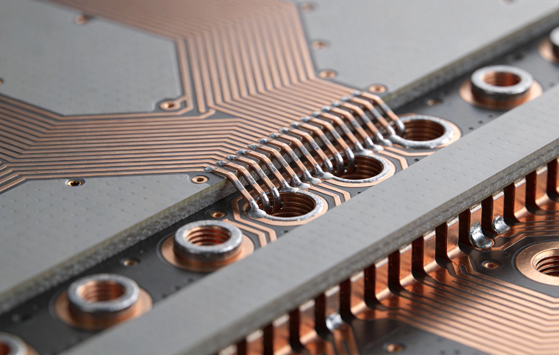 High Current PCB Thermal Vias: Array Spacing and Heat Transfer Efficiency