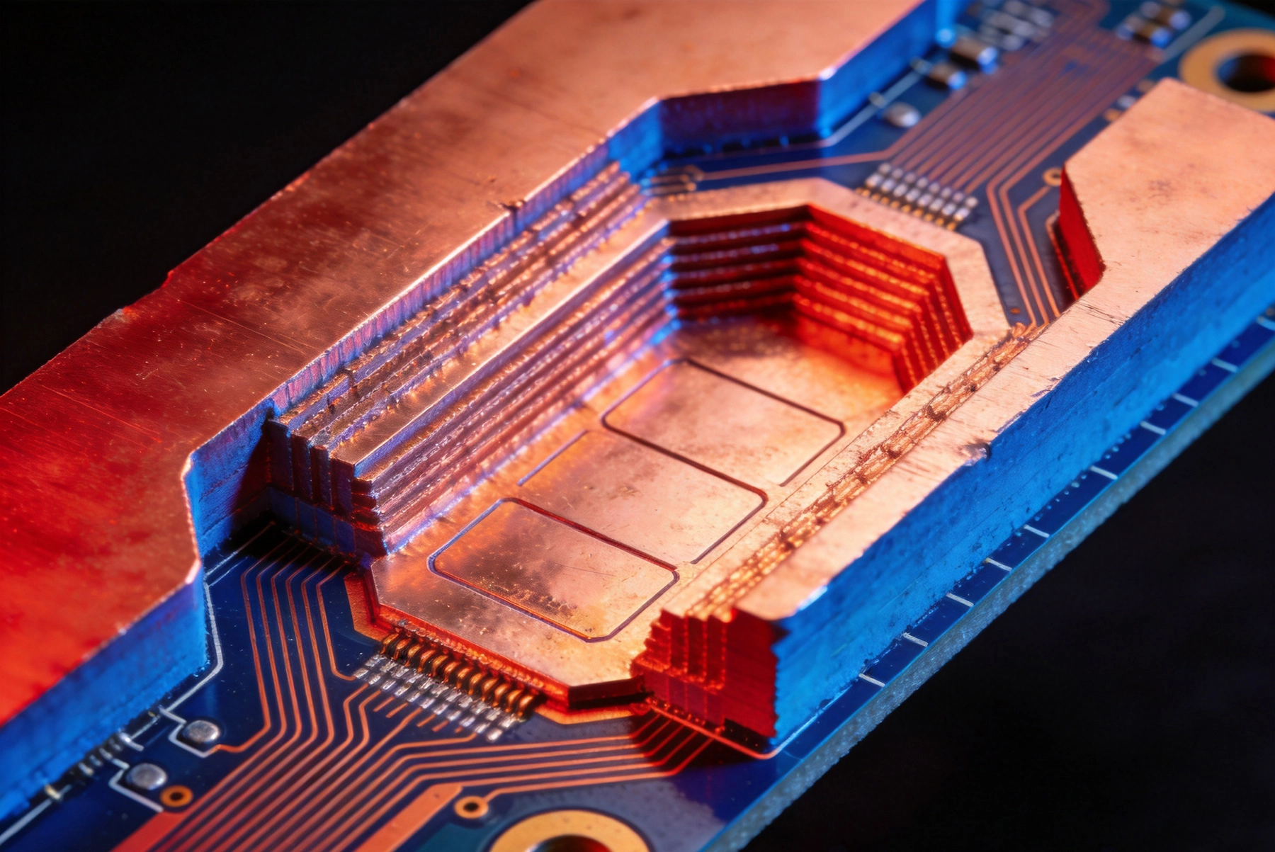 High Current PCB Embedded Copper: Internal vs. External Heat Dissipation