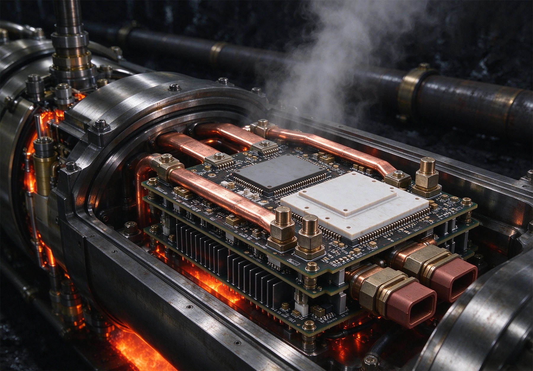 High Current PCB Design for High-Temperature Downhole Tools