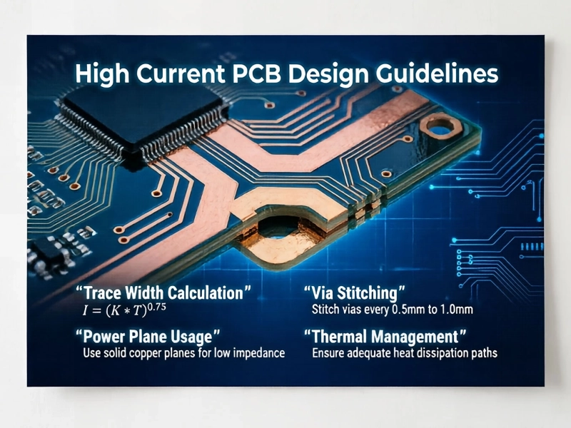 High Current PCB Design Guidelines: Ensuring Reliability and Safety