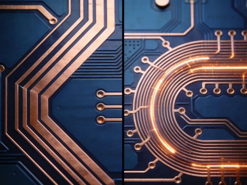High Current PCB Routing: 45-Degree Angles vs. Curved Traces in Practice