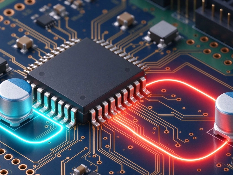 High Current PCB Decoupling Caps: Placement Distance vs. Loop Area