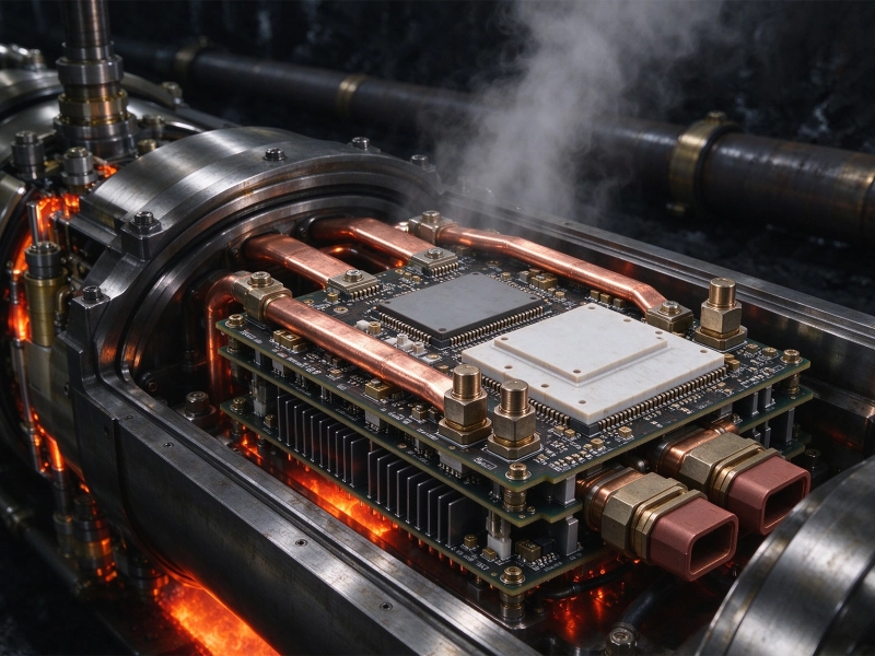 High Current PCB Design for High-Temperature Downhole Tools